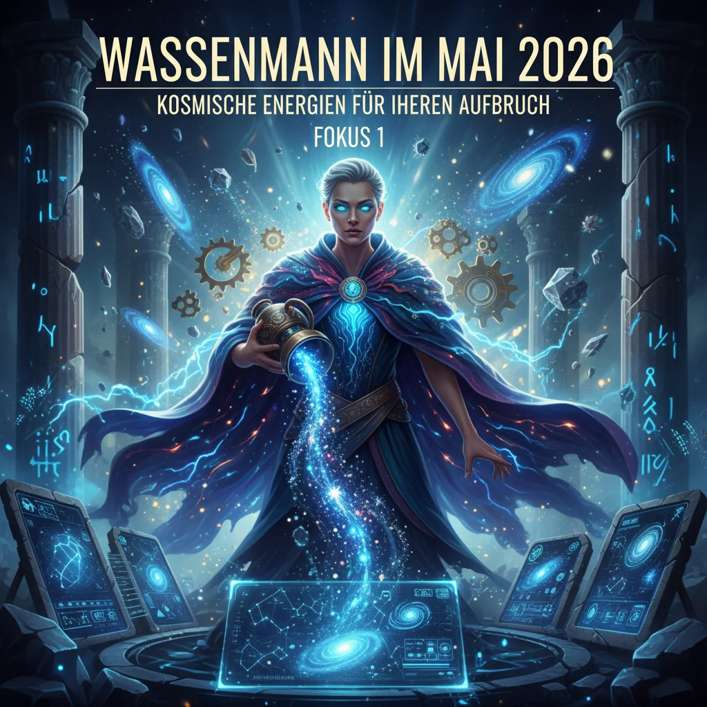 Wassermann im Mai 2026: Kosmische Energien für Ihren Aufbruch – visuelle Einordnung
