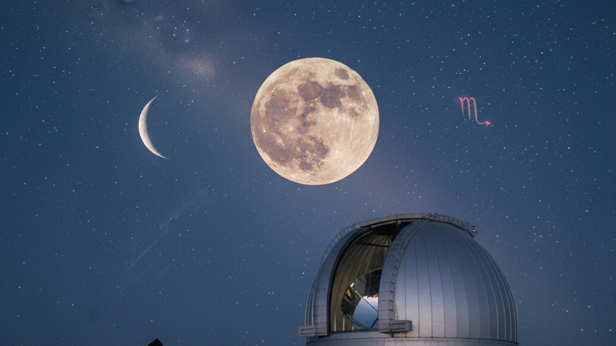 Skorpion-Vollmond im Mai 2026: Dein Weg zu innerer Erneuerung – visuelle Einordnung