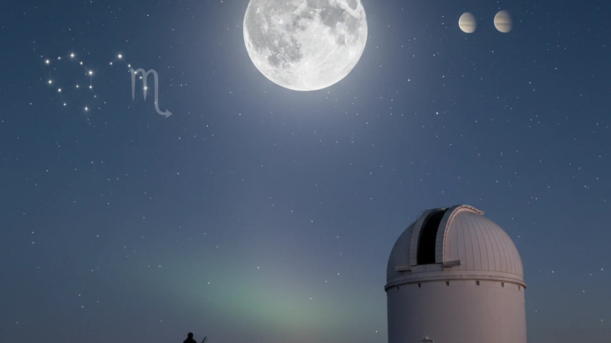 Skorpion-Vollmond im Mai: Ein Ritual der inneren Erneuerung – visuelle Einordnung