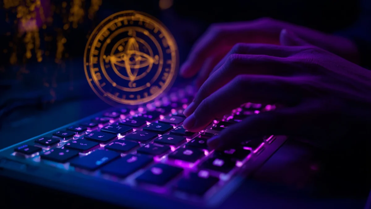 Tech Billionaire Mechanical Keyboard Cosmic Astrology Chart